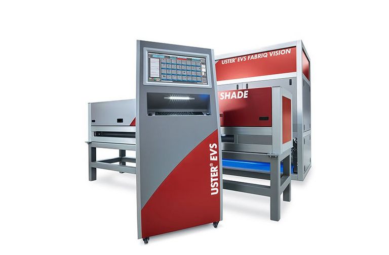 Combination of Uster EVS Fabriq Vision and Uster EVS Fabriq Shade including monitor